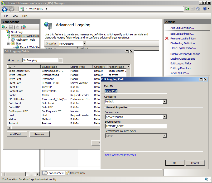 IIS - Configuração 1